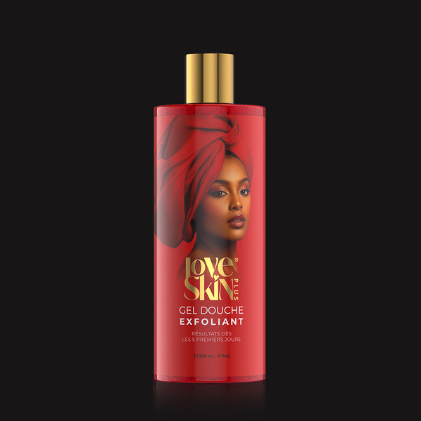 gel douche exfoliant, love skin plus, gel douche 500ml, exfoliant corps, nettoyage profond peau, soin exfoliant corps, gel douche hydratant, peau douce, peau lisse, soin du corps, cosmétique corps, gel douche pour tous types de peau, exfoliation douce, soin beauté quotidien